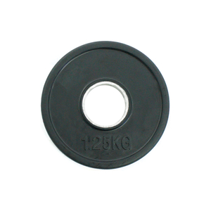 Welfit Δίσκος Λάστιχο Ολυμπιακού Τύπου με μεταλλικό δακτυλίδι 1.25kg ROP18-1.25