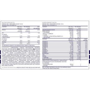 Nutri-MX GAINER MASS PLUS 4000gr Vanilla