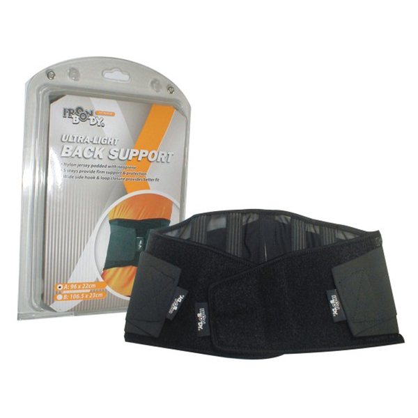 Iron Body Neoprene Ζώνη στήριξης μέσης με μπανέλες EF4809Β