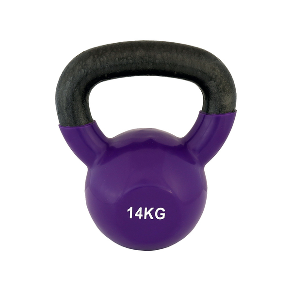 Perk Sports Vinyl Kettlebell 14kg PD191-14 Perk Sports Vinyl Kettlebell 14kg PD191-14