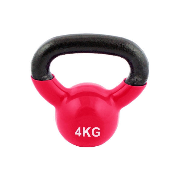 Perk Sports Vinyl Kettlebell 4kg PD191-4