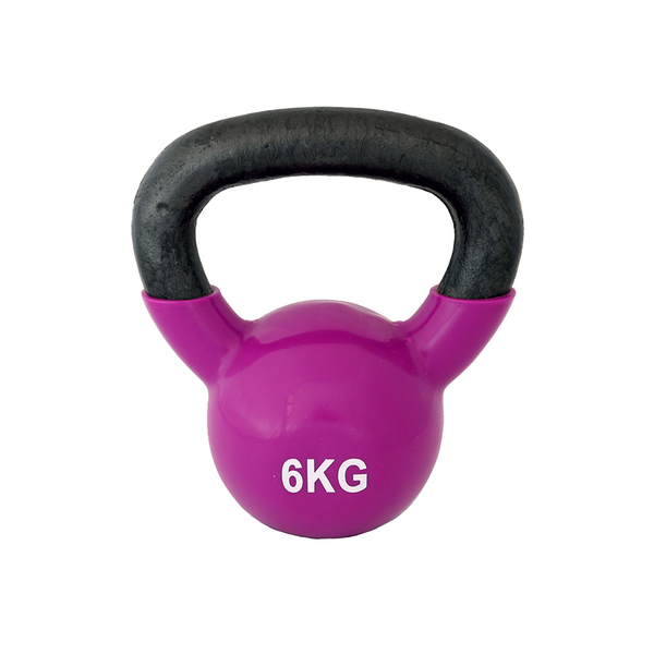 Perk Sports Vinyl Kettlebell 6kg PD191-6 Perk Sports Vinyl Kettlebell 6kg PD191-6