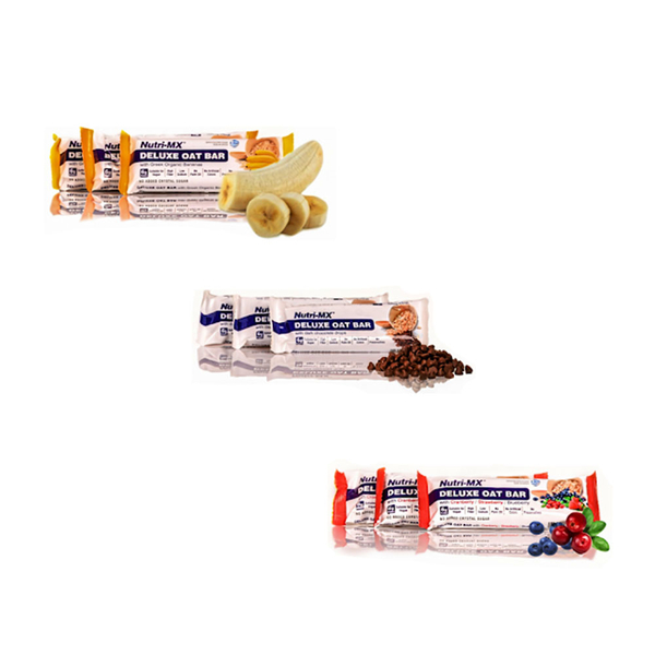 Nutri-MX Deluxe Μπάρα Βρώμης με Φράουλα / Κράνμπερι 80gr